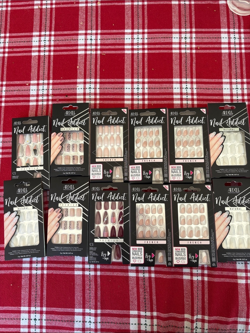 Ardell Press On Nails Bundle of 12